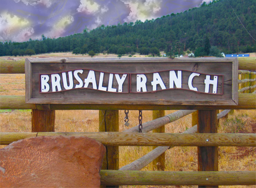 Brusally Ranch Sign